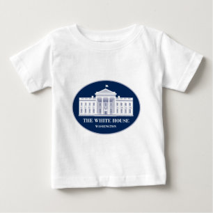 Camiseta Para Bebê A casa branca