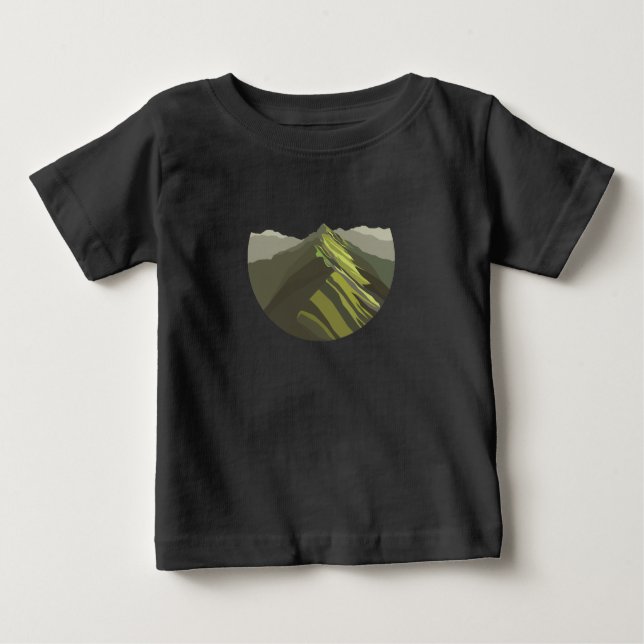 Camiseta Para Bebê A Cordilha (Frente)
