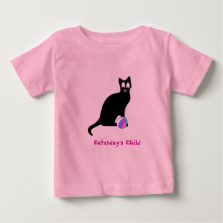 Camiseta Para Bebê A criança de Caturday