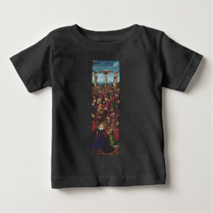 Camiseta Para Bebê A Crucificação por Van Eyck