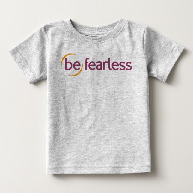 Camiseta Para Bebê (a)destemido (Frente)