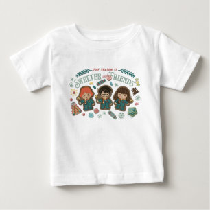 Camiseta Para Bebê A Estação é Mais Doce com Amigos