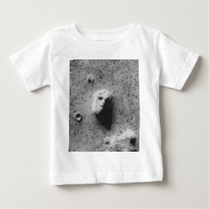 Camiseta Para Bebê A FACE Sobre MARS-_-Cydonia Mensae
