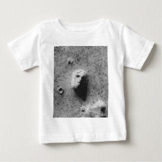 Camiseta Para Bebê A FACE Sobre MARS-_-Cydonia Mensae