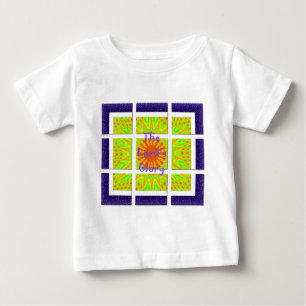 Camiseta Para Bebê A Glória do Senhor inspirou texto