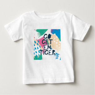 Camiseta Para Bebê A inspiração brilhante II vai obtem-lhes o tig