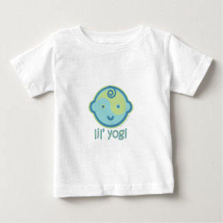 Camiseta Para Bebê A ioga fala o bebê: Iogue de Lil
