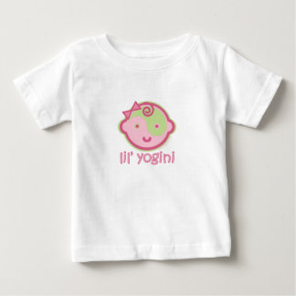Camiseta Para Bebê A ioga fala o bebê: T de Lil Yogini