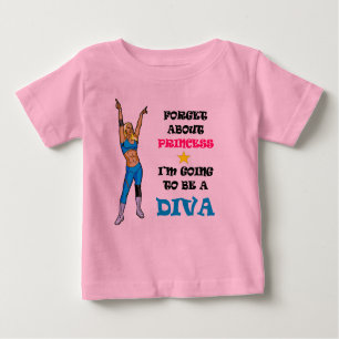 Camiseta Para Bebê A Luta Diva Tutu
