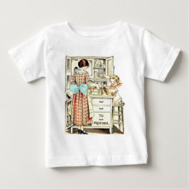 Camiseta Para Bebê À Mãe