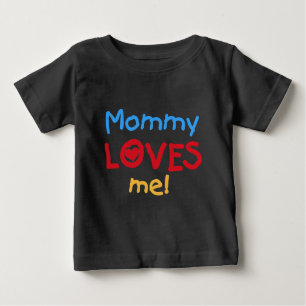 Camiseta Para Bebê A mamãe ama-me