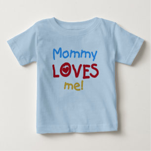 Camiseta Para Bebê A mamãe ama-me