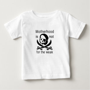 Camiseta Para Bebê A maternidade não é para os fracos!