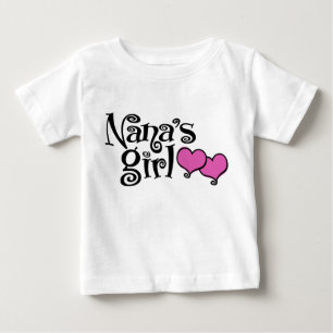 Camiseta Para Bebê A menina de Nana