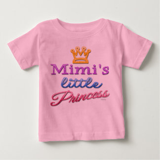 Camiseta Para Bebê A Pequena Princesa Bebê Toddler da Mimi