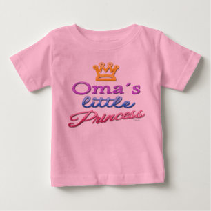 Camiseta Para Bebê A Pequena Princesa Bebê Toddler T-Shirt