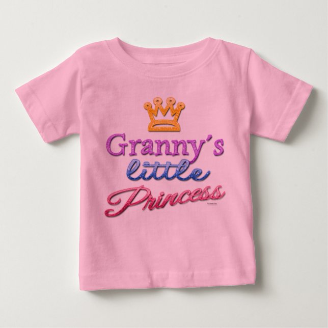 Camiseta Para Bebê A Pequena Princesa Bebê Toddler T-Shirt (Frente)