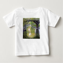 Camiseta Para Bebê A Ponte Antiga (por Guy Rose)