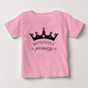 Camiseta Para Bebê A princesa Bebê Tutu Lésbica Pai das mamãs