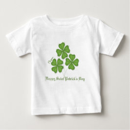 Camiseta Para Bebê A Rua do Shamrock... o dia de Patrick Toddler T-Sh