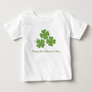 Camiseta Para Bebê A Rua do Shamrock... o dia de Patrick Toddler T-Sh