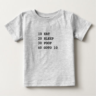 Camiseta Para Bebê A vida é orgânica BÁSICA