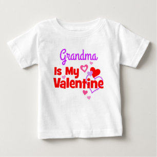 Camiseta Para Bebê A Vovó É A Minha Namorados