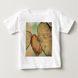 Camiseta Para Bebê A Voz Dos Seus Sussurros Para A Minha Alma