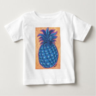 Camiseta Para Bebê Abacaxi