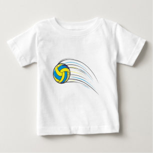 Camiseta Para Bebê Abanada do voleibol