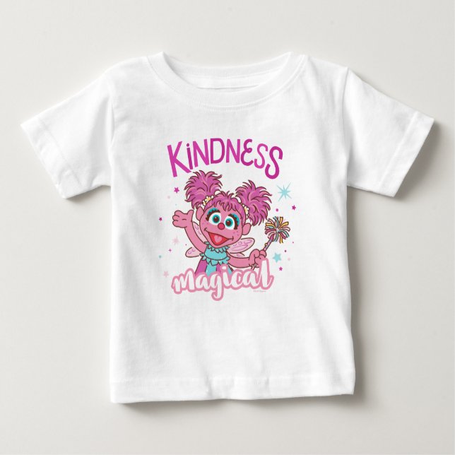 Camiseta Para Bebê Abby Cadabby - A bondade é mágica (Frente)