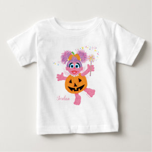 Camiseta Para Bebê Abby Cadabby Cuta como abóbora