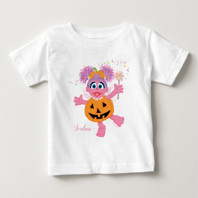 Camiseta Para Bebê Abby Cadabby | Cuta como abóbora (Frente)