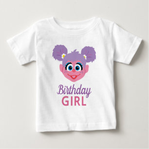 Camiseta Para Bebê Abby Cadabby Rosto de Flor Garota de Aniversár