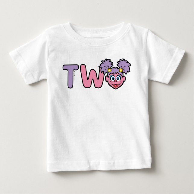 Camiseta Para Bebê Abby Cadabby Second Birthday (Frente)