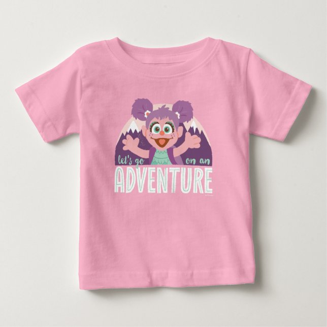 Camiseta Para Bebê Abby Cadabby | Vamos Em Aventura (Frente)