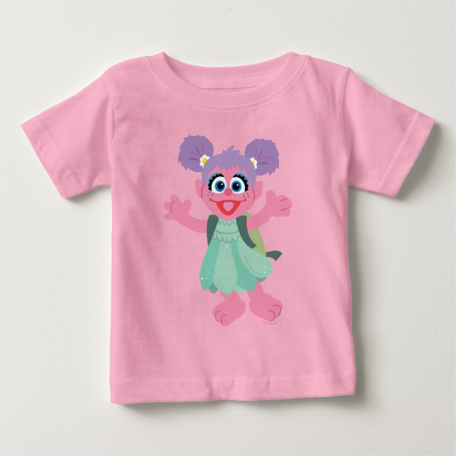 Camiseta Para Bebê Abby Cadabby Woodland (Frente)