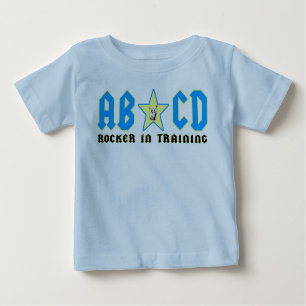 Camiseta Para Bebê abcdblue