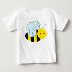 Camiseta Para Bebê Abelha bonito