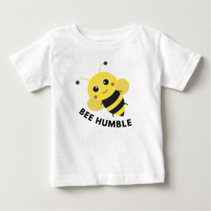Camiseta Para Bebê Abelha humilde