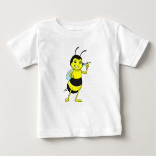Camiseta Para Bebê Abelha nas Trevas com Dart