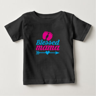 Camiseta Para Bebê Abençoada mãe: Uma Jornada de Crescimento e Alegri