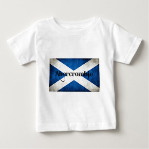 Camiseta Para Bebê Abercrombie Grunge Flag