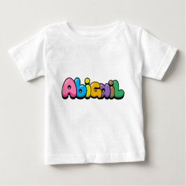 Camiseta Para Bebê Abigail