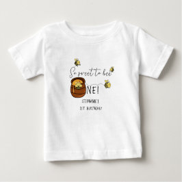 Camiseta Para Bebê Aborígine Fofa tão Doce para Ser Uma em seu 1º Ani