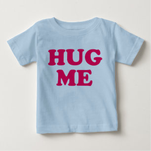 Camiseta Para Bebê Abraçar-me bebê orgânico
