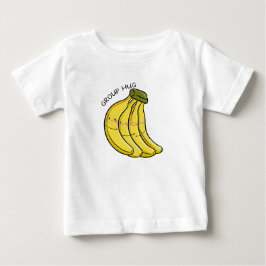 Camiseta Para Bebê Abraço em Grupo