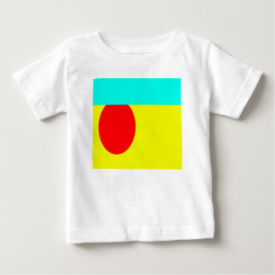 Camiseta Para Bebê Abstrato