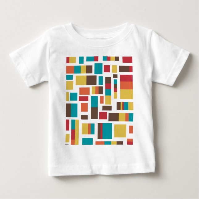 Camiseta Para Bebê Abstrato 120913 (Frente)
