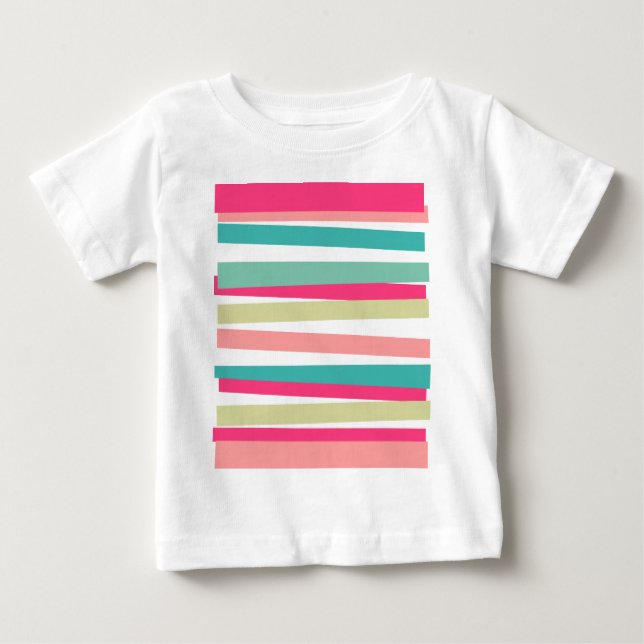 Camiseta Para Bebê Abstrato 170116 (Frente)